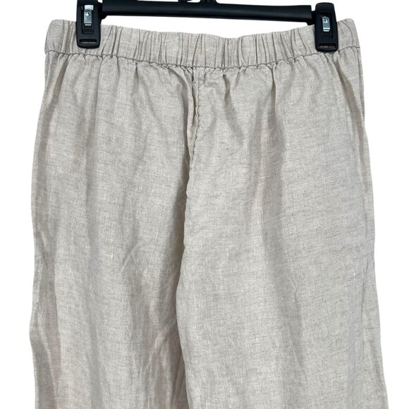 AYR Al Fresco Womens Linen Pants Beige Size Small - Picture 3 of 11